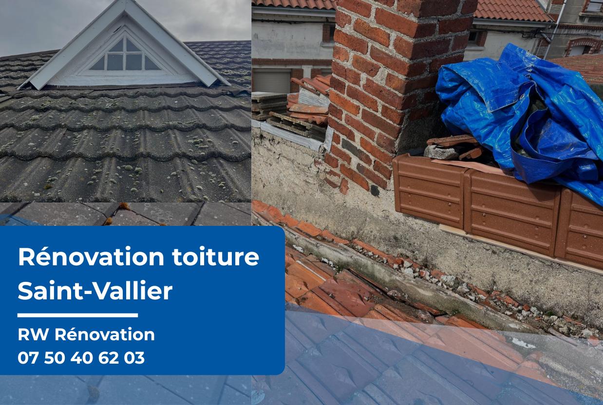 Prestation de rénovation de toiture à Saint Vallier - Rw Rénovation