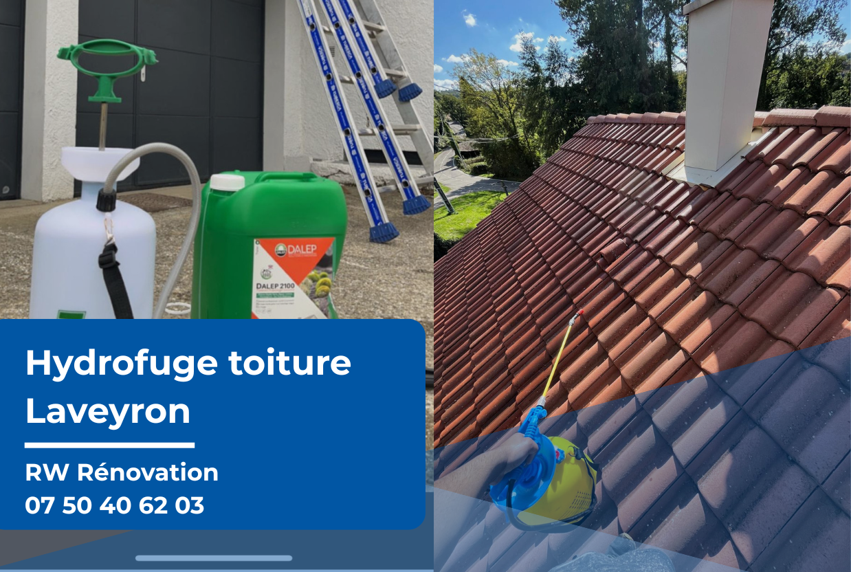 Prestation de pose d'un hydrofuge à Hauterives - Rw Rénovation