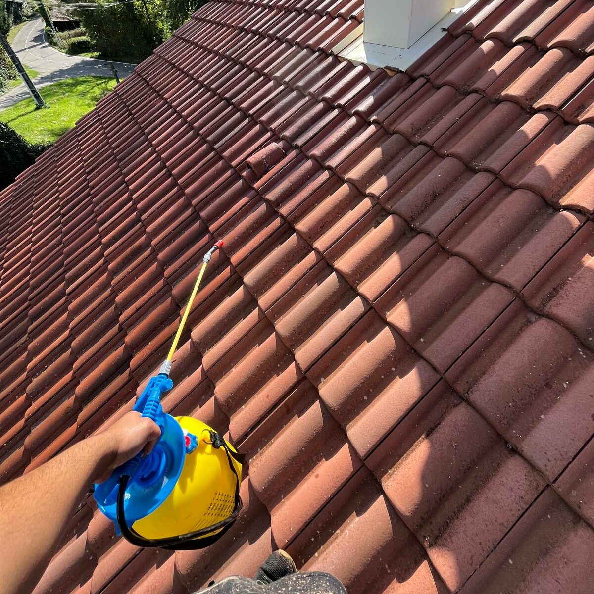 Prestation de la pose d'un hydrofuge toiture Hauterives